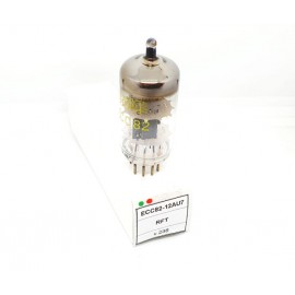 ECC82 - 12AT7 RFT Small Plates NOS Singola (v238)
