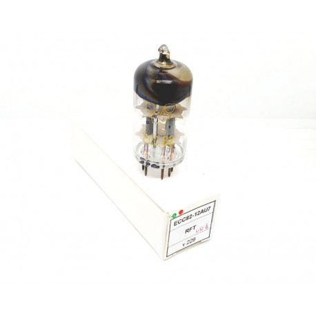 ECC82 - 12AU7 RFT Small Plates NOS Single Used (v229)