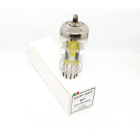 ECC81 - 12AT7 RFT Germany NOS Singola (v215)