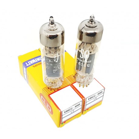 E80CC - 6085 Philips NOS-NIB BOX Plates Pair (v2 - v6)