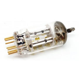 12AX7EG - ECC83 Ei Yugo Pin Gold, Nikel Smooth Plates NOS - Singola (v263)