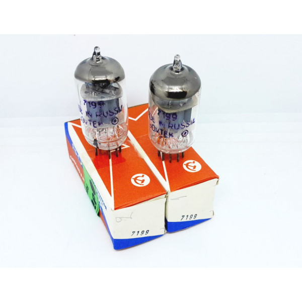 7199 Sovtek 90-2000's year NOS-NIB Pair (v4 - V9)