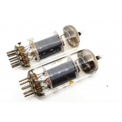 6CS7 Admiral + RTT NOS-NIB 50-60's Year Two Pair same internal structure for Leben CS600 - CS660P (v43 - v44 + v60 - v61)