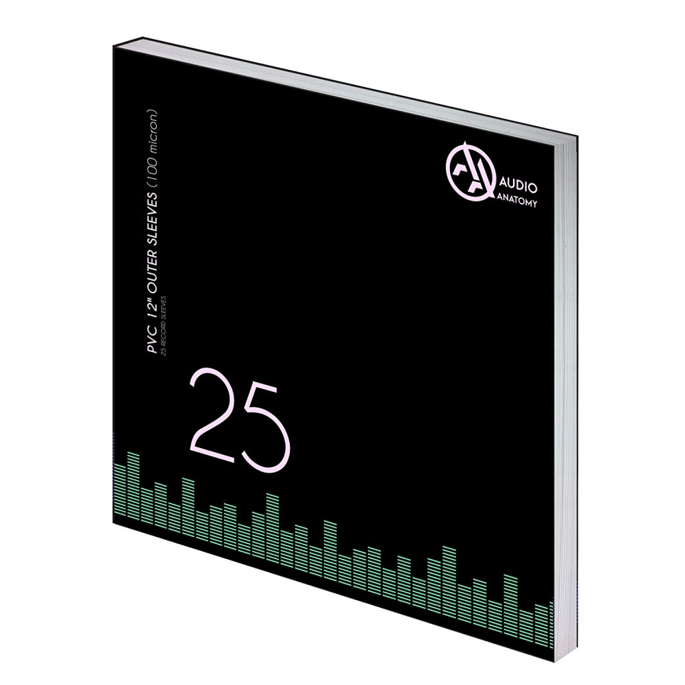 AUDIO ANATOMY - 25 X 12" Buste Protettive Esterne Polipropilene