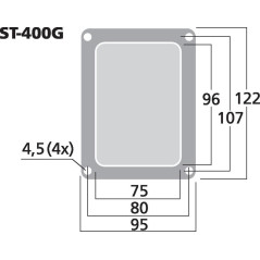 Vaschetta Biwiring ST400G
