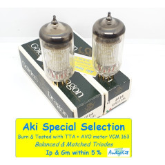 EF86 - 6CM8 Gold Pins Golden Dragon NOS - NIB - 5% SPECIAL SELECTION Pair (v61 - v62)