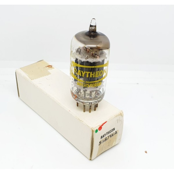 5687WA Raytheon yellow print USA NOS-NIB Singola (v162)