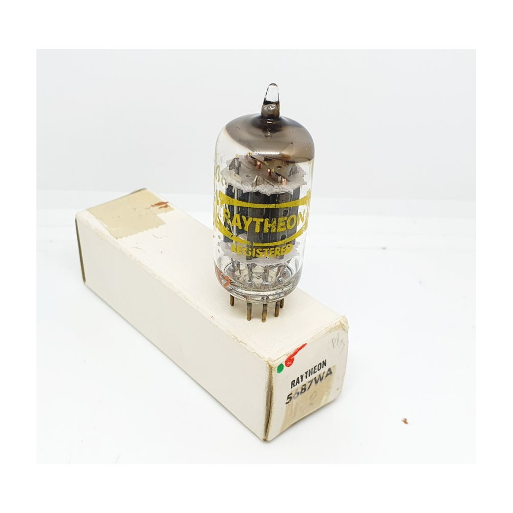 5687WA Raytheon yellow print USA NOS-NIB Singola (v162)