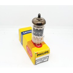 ECC83 - 12AX7 PHILIPS Dimpled Getter NOS-NIB Single (v 336)