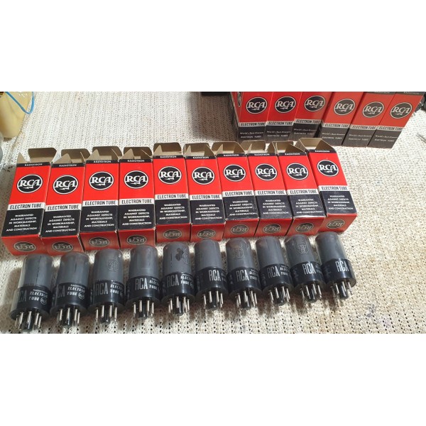 6SL7GT - VT229GT RCA USA  NOS-NIB - 5% SPECIAL SELECTION - Coppia (v45 - v66)