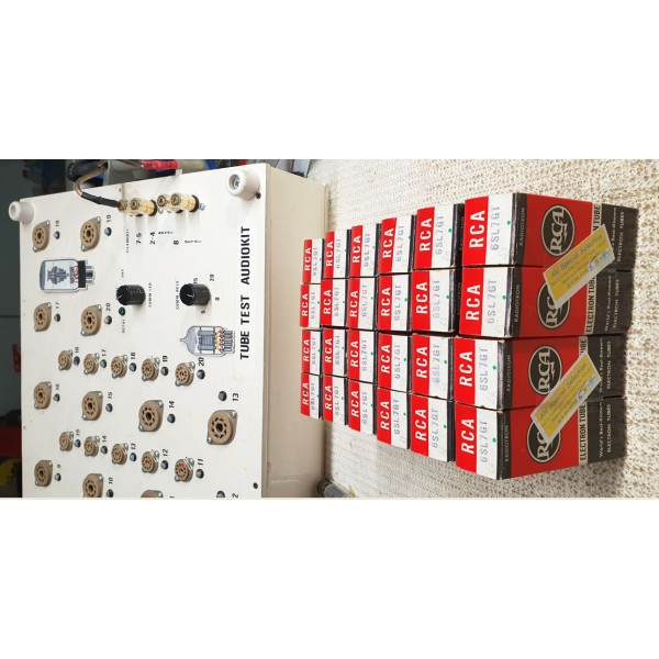 6SL7GT - VT229GT RCA USA  NOS-NIB - 5% SPECIAL SELECTION - Coppia (v45 - v66)