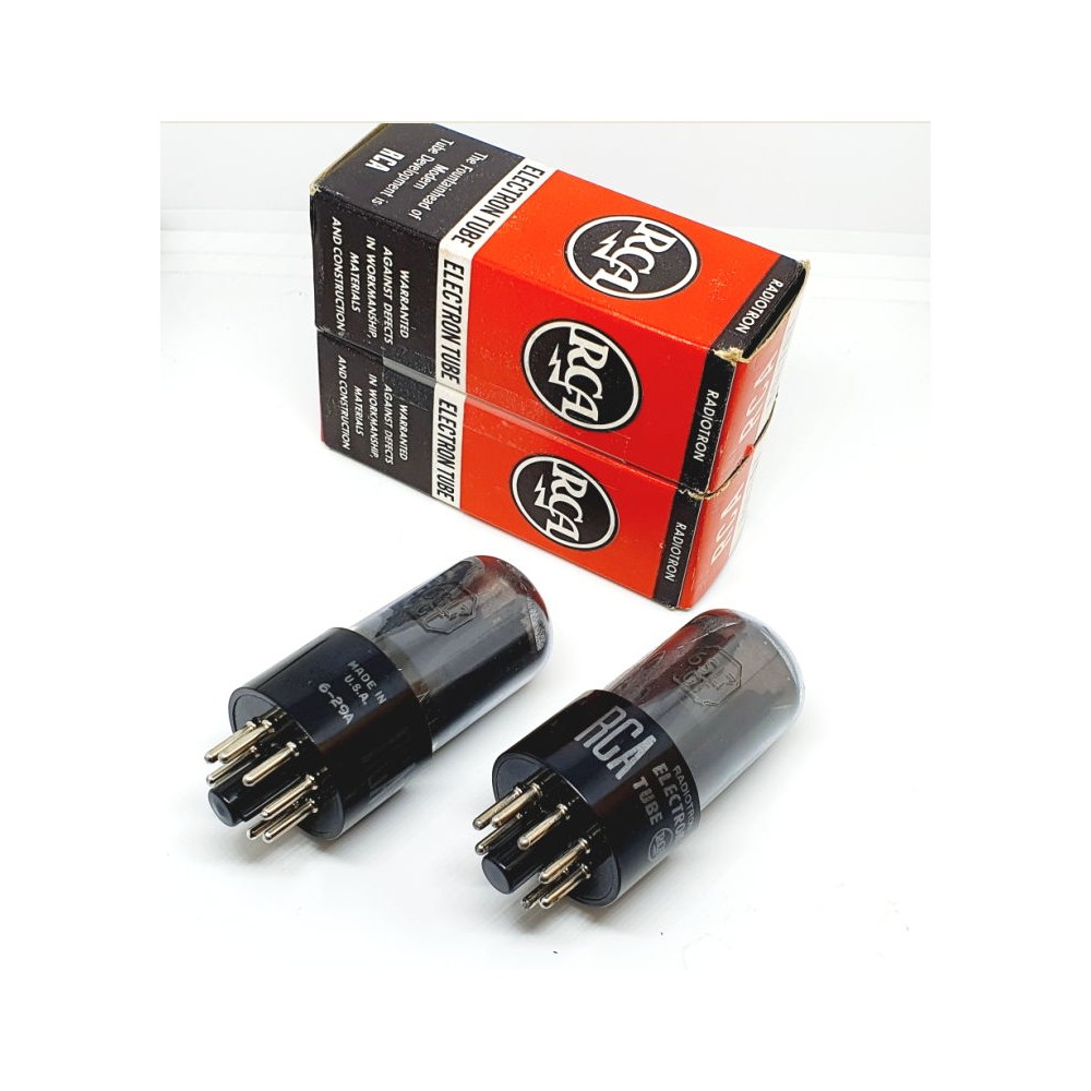 6SL7GT - VT229GT RCA USA  NOS-NIB Pair (v60 - v63)