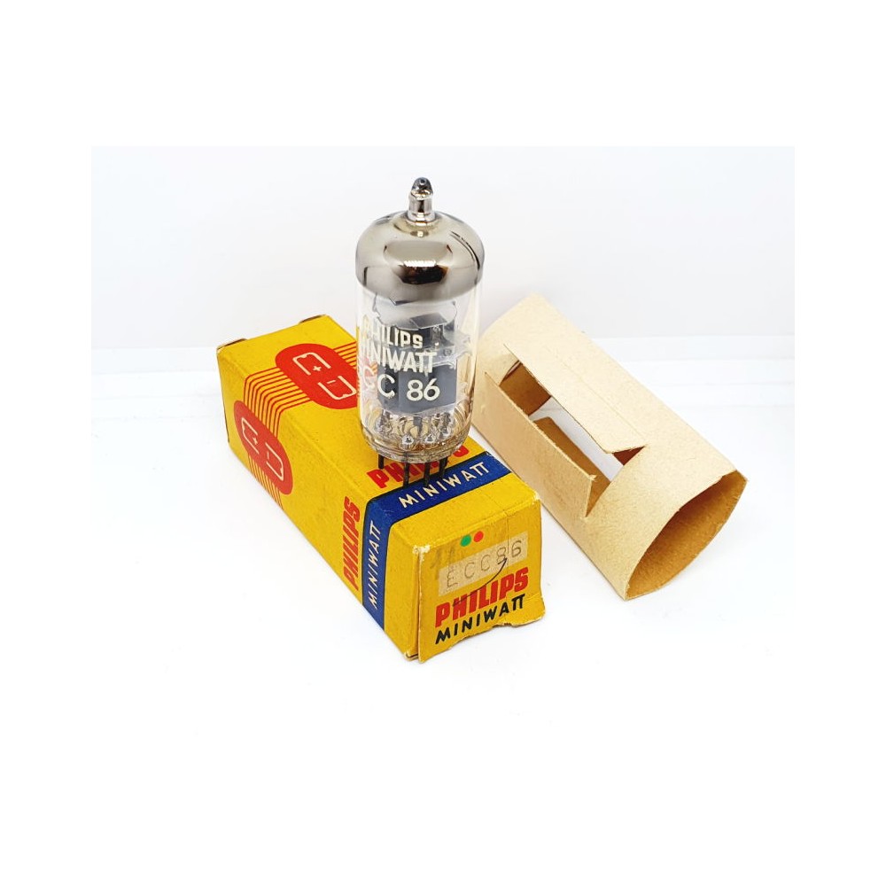ECC86 - 6GM8 Philips Miniwatt NOS-NIB Single (v11)