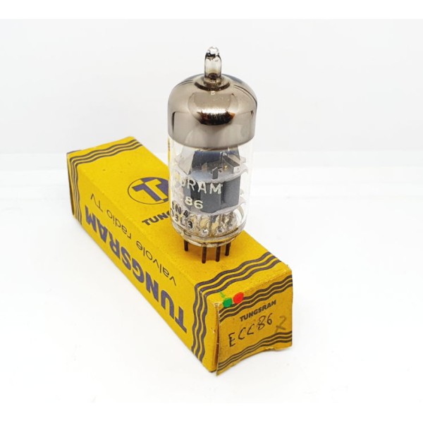 ECC86 - 6GM8 Tungsram by Philips NOS-NIB Singola (v7)