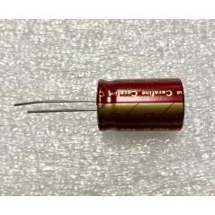 copy of 10uf 35v Elna Cerafine - Condensatore elettrolitico verticale