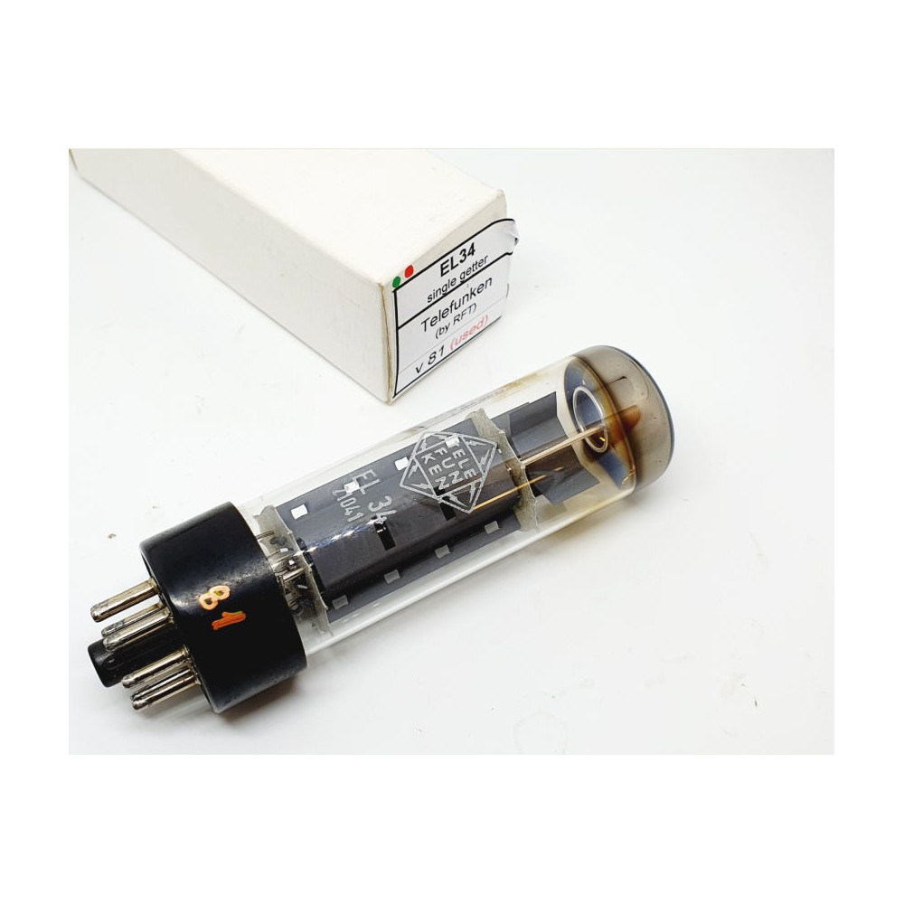 EL34 Telefunken Germany by RFT UOS Singola Usata (v81)