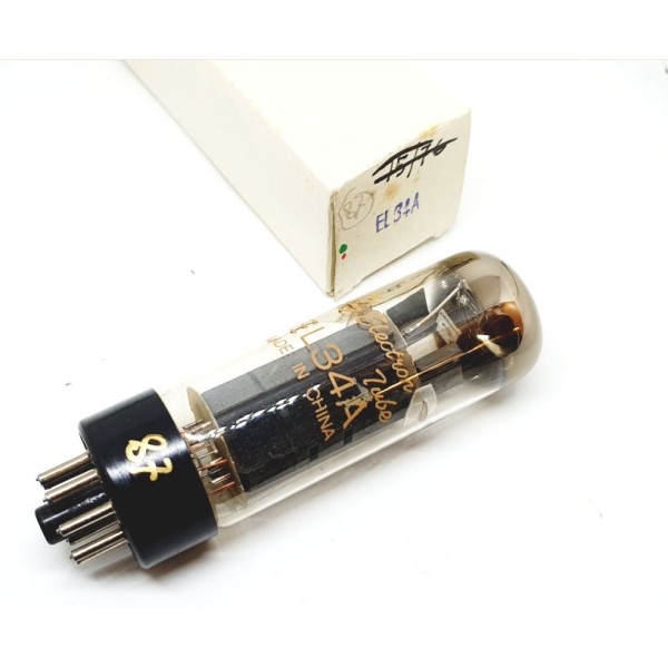 copy of EL34A Electron Tube Cina NOS Singola (v87)