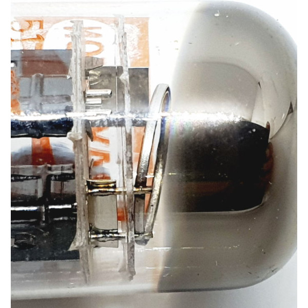 12AT7WA - E81CC - 6201 - ECC81 RAYTHEON Tripla Mica USA 1966 NOS Pair  (v250 - v288)