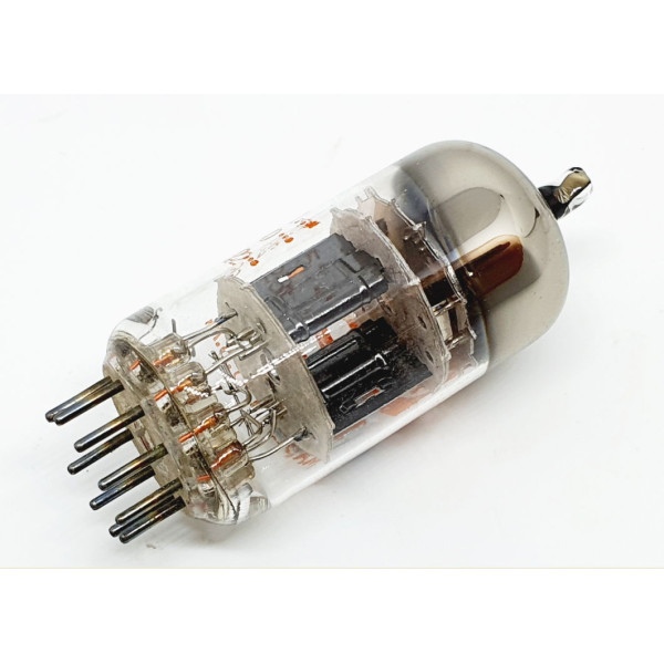 12AT7WA - E81CC - 6201 - ECC81 RAYTHEON Tripla Mica USA 1966 NOS Pair  (v250 - v288)