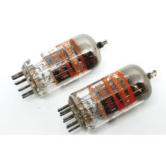 12AT7WA - E81CC - 6201 - ECC81 RAYTHEON Tripla Mica USA 1966 NOS Pair  (v250 - v288)