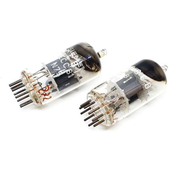 ECC81 - 12AT7 SIEMENS NOS-NIB Pair (v272 - v273)