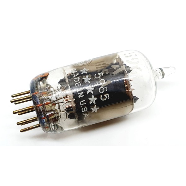 5965 - 12AV7 GE 5 Star NOS-NIB Singola (v4)