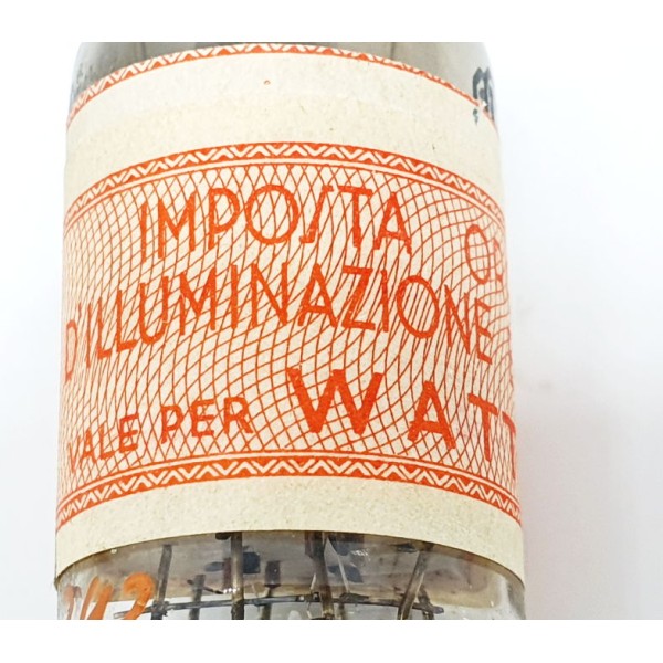 12AT7 - ECC81 SYLVANIA  USA NOS-NIB Rara da collezione / Rare Collectible Single (v293)