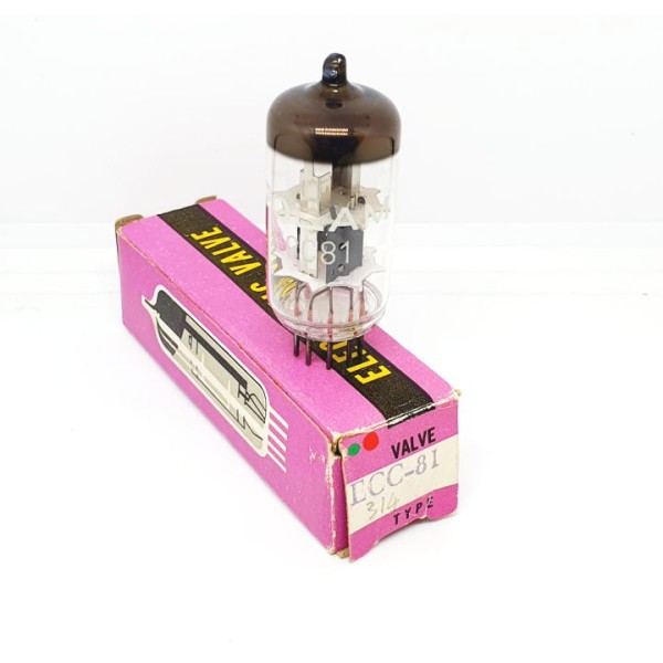 ECC81 - 12AT7 POLAM by RFT NOS-NIB Singola (v314)