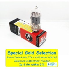 12AU7A - ECC82 RCA USA Clear D Getter NOS-NIB - 3% SPECIAL SELECT - Singola (v325)