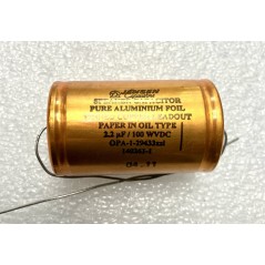 Jensen 2.2uf 100v - Condensatore Carta e Olio in Alluminio