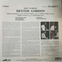 Dexter GORDON - DOIN' ALLRIGHT (LP)