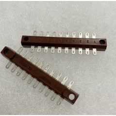 Barrette bachelite con ancoraggi di rame stagnato