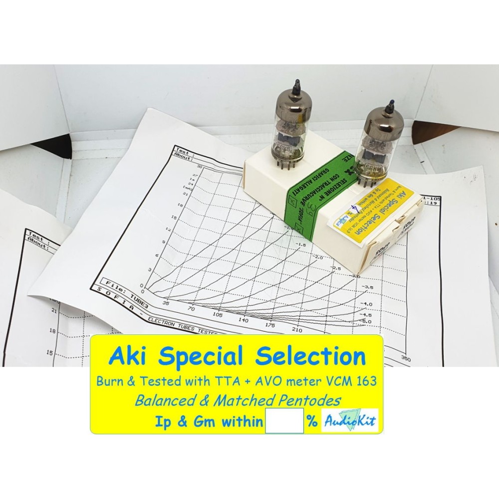 6GK5 - 6FQ5 JAPAN NOS NIB - 5% SPECIAL " SOFIA" SELECTION - Coppia (v8 - v9)