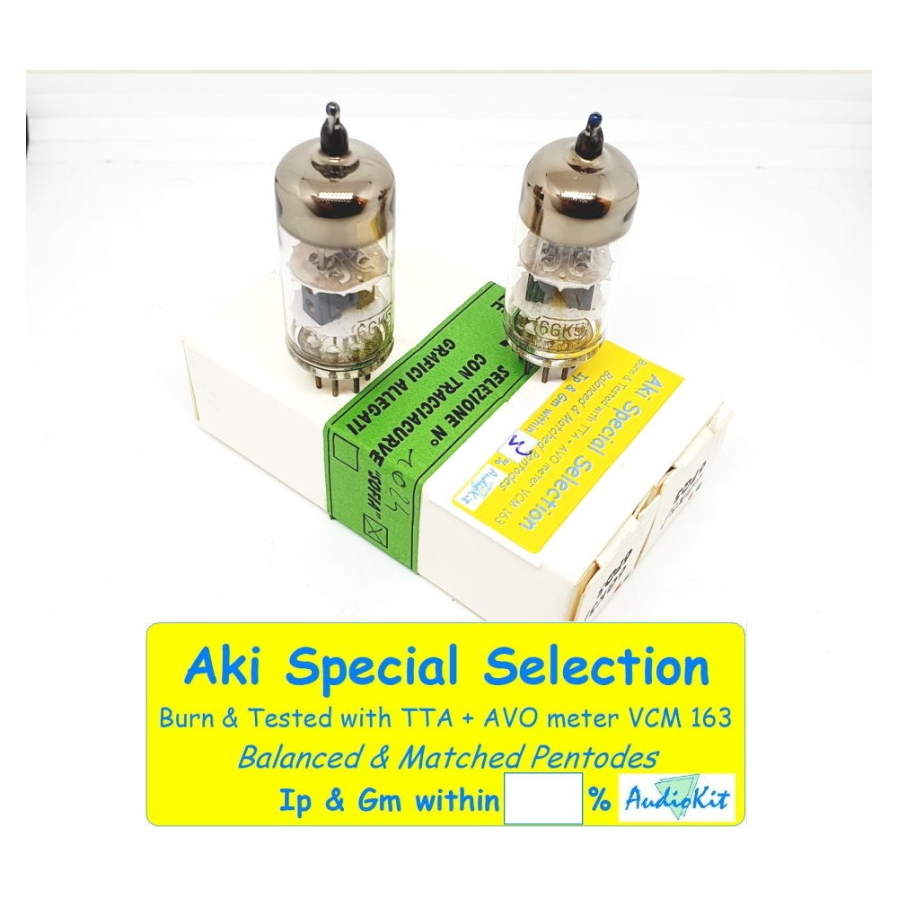 6GK5 - 6FQ5 JAPAN NOS NIB - 4% SPECIAL SELECTION -  Coppia (v14 - v15)