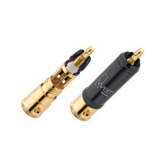 copy of WBT-0114 Cu RCA Maschi plug - 4 PEZZI confezione