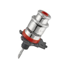 WBT-0705 Ag Terminali a boccola NextGen - 4 pezzi confezione - Argento