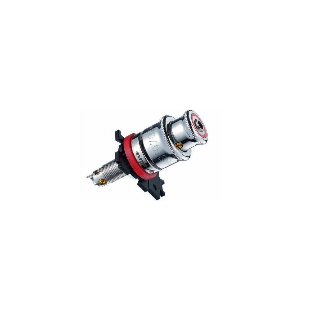 WBT-0702.12 Terminali a boccola Topline - 4 pezzi confezione - Rame placcato platino