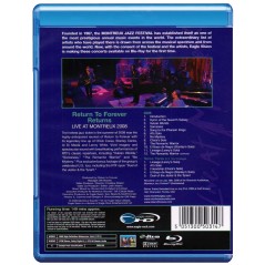 RETURN TO FOREVER - LIVE AT MONTREUX 2008 (BLU-RAY)