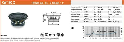 Ciare CW100 Z - Midrange Car Audio