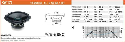 Ciare CW170 - Woofer Car Audio