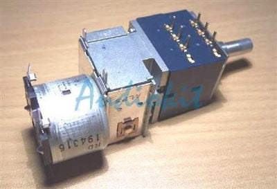50K   LOG x2 Motor Alps RK27MC