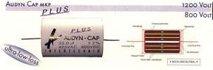 0,82 uF - 800 Vdc Audyn Cap PLUS