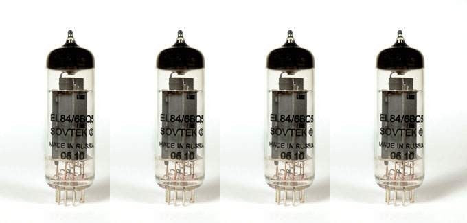 EL84 - 6BQ5 Sovtek Quartetto-quad
