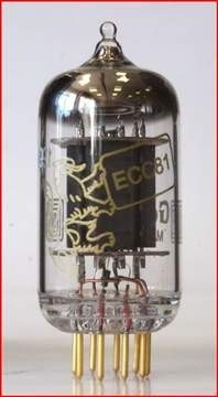 12AT7 - ECC81- B739 Gold Pins Genalex
