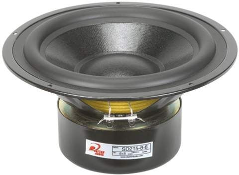 SD215A-88 Dayton - Woofer doppia bobina 8+8 ohm