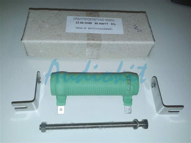 22 ohm 50W wire Resistor (off)