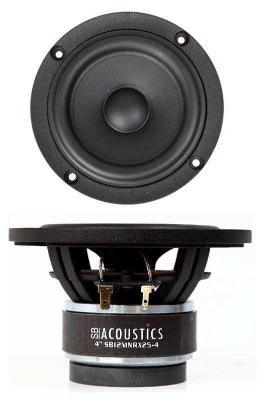 SB12MNRX25-4 SB Acoustic - Midrange 4 ohm
