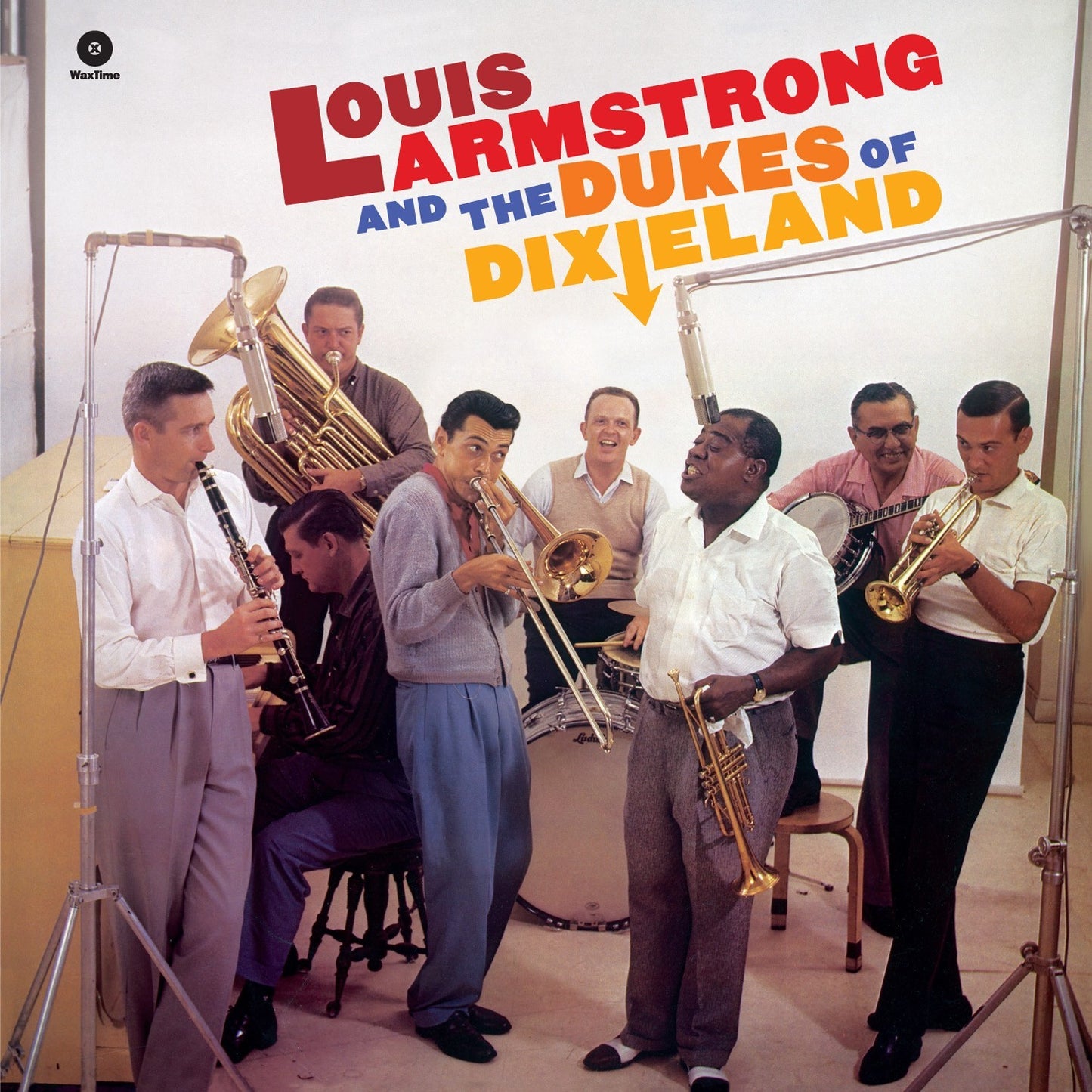 Louis ARMSTRONG - LOUIS ARMSTRONG AND THE DUKES OF DIXIELAND (LP)