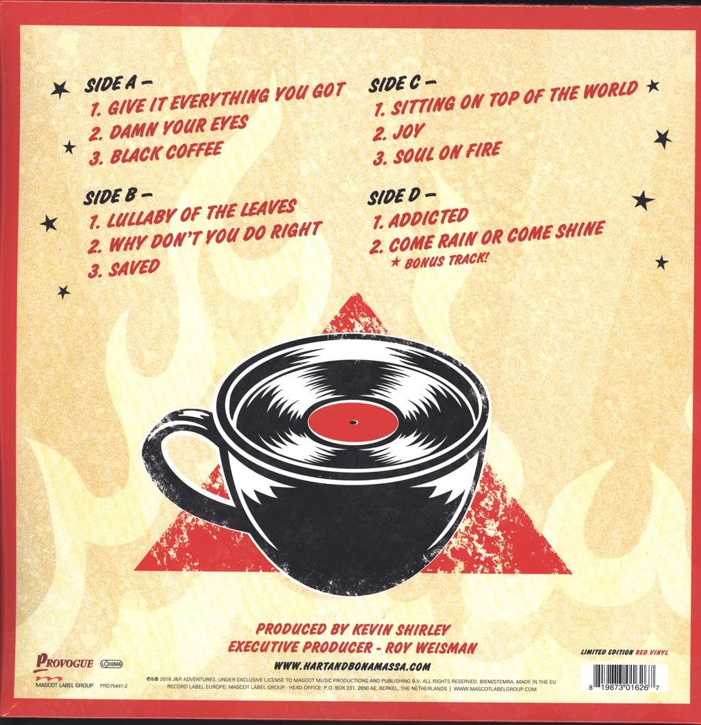 Beth HART & Joe BONAMASSA - BLACK COFFEE (2 LP)