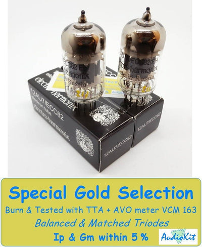 12AU7- ECC82 Electro Harmonix - 5% SPECIAL SELECTION - Coppia (v210-v212)
